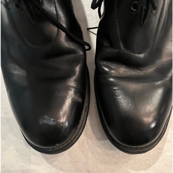 Classic back leather lace up English riding boots. So preppy! GUC! - Picture 11 of 13